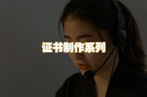 证书制作系列